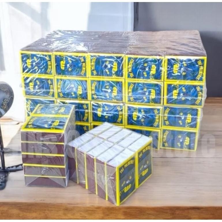 Promo 1 kotak besar isi 10 kotak kecil  Korek Api Kayu Palm Tree ( Pt.Pakabaja )/ Korek Api Jadul Pa