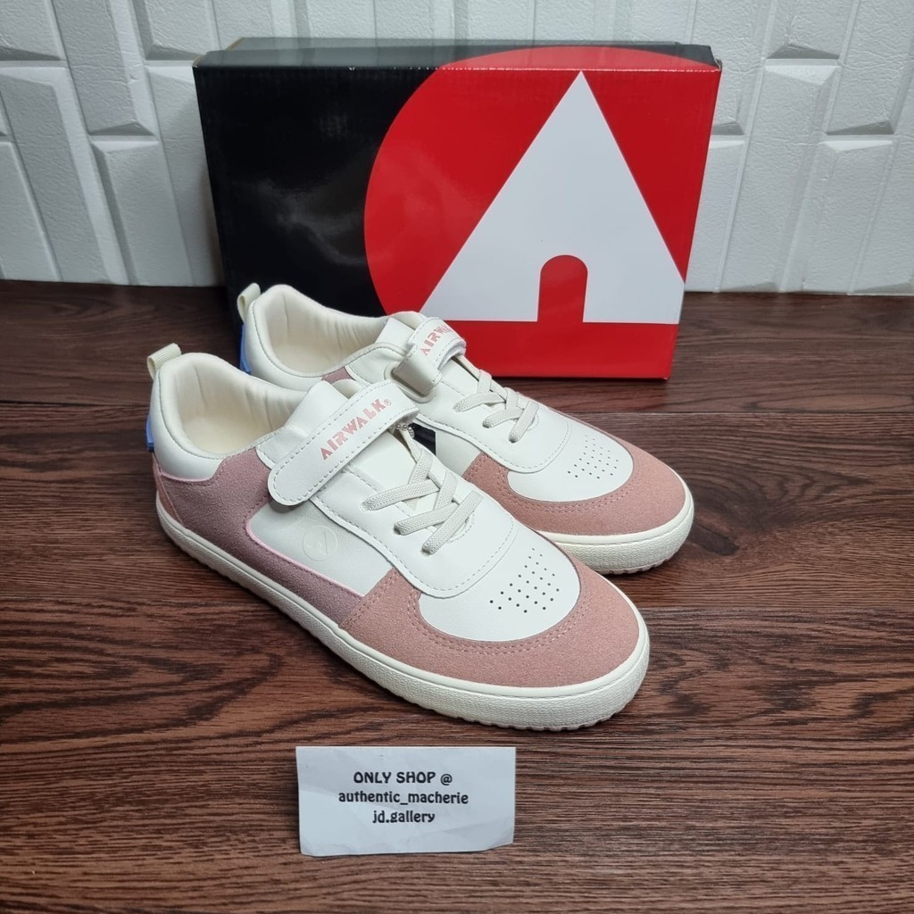 ORIGINAL SALE 70% SEPATU AIRWALK AMARE JR WHITE PINK KIDS