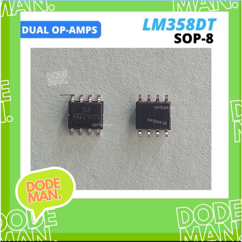 

LM358DT LM358 LM358DR SOP-8 SMD MERK ST - DODEMAN