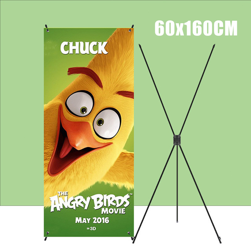 Cetak X Banner 60 X 160 Stand Banner Besi Rangka Display Promosi Event X Banner Custom X Banner Pern