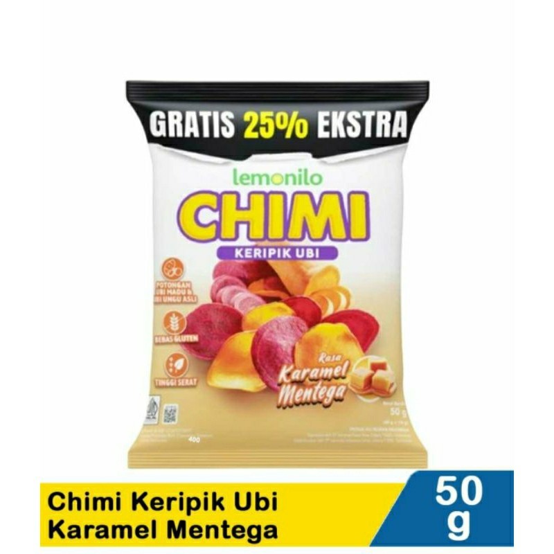 

GWP - Lemonilo chimi keripik ubi karamel mentega 50 gr