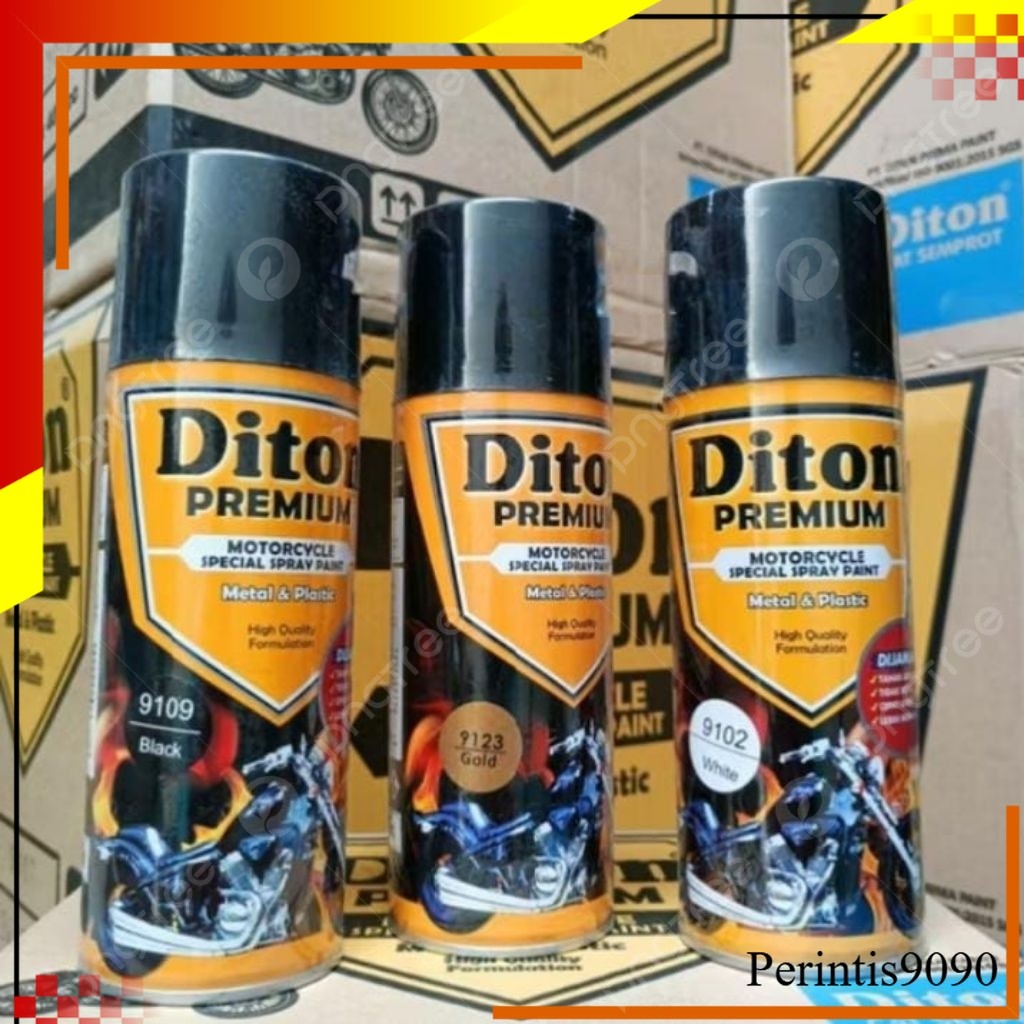 Pilox Diton Premium Pilok Pylox Hitam Black 9109