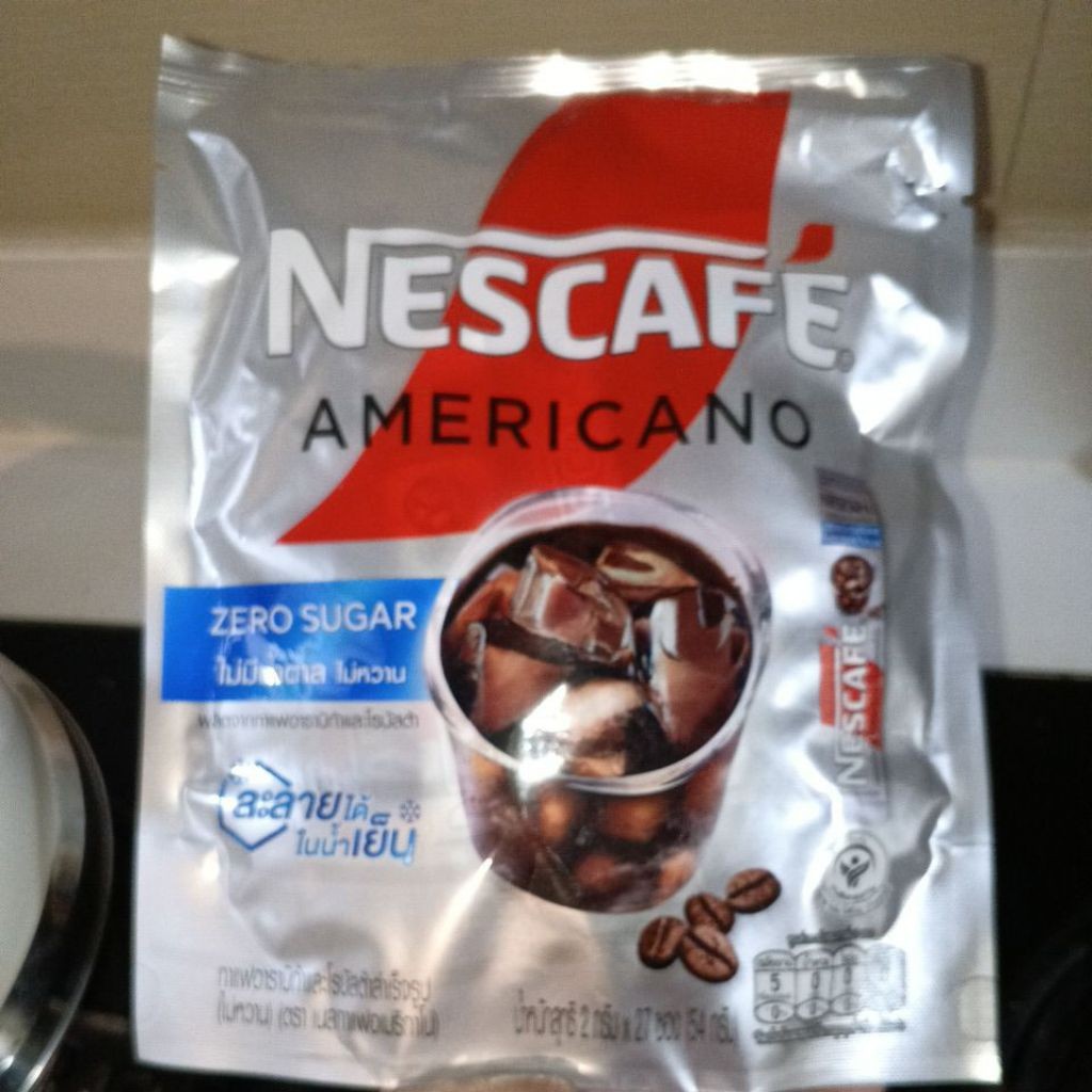 

americano zero sugar Nescafe isi 27pcs expired 2026 THN dpn msh lama. ready stok jkt