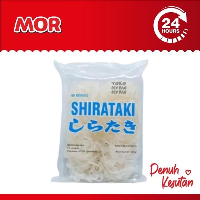 

SHIRATAKI Mie Kering Noodle Low Kalori 250 gram