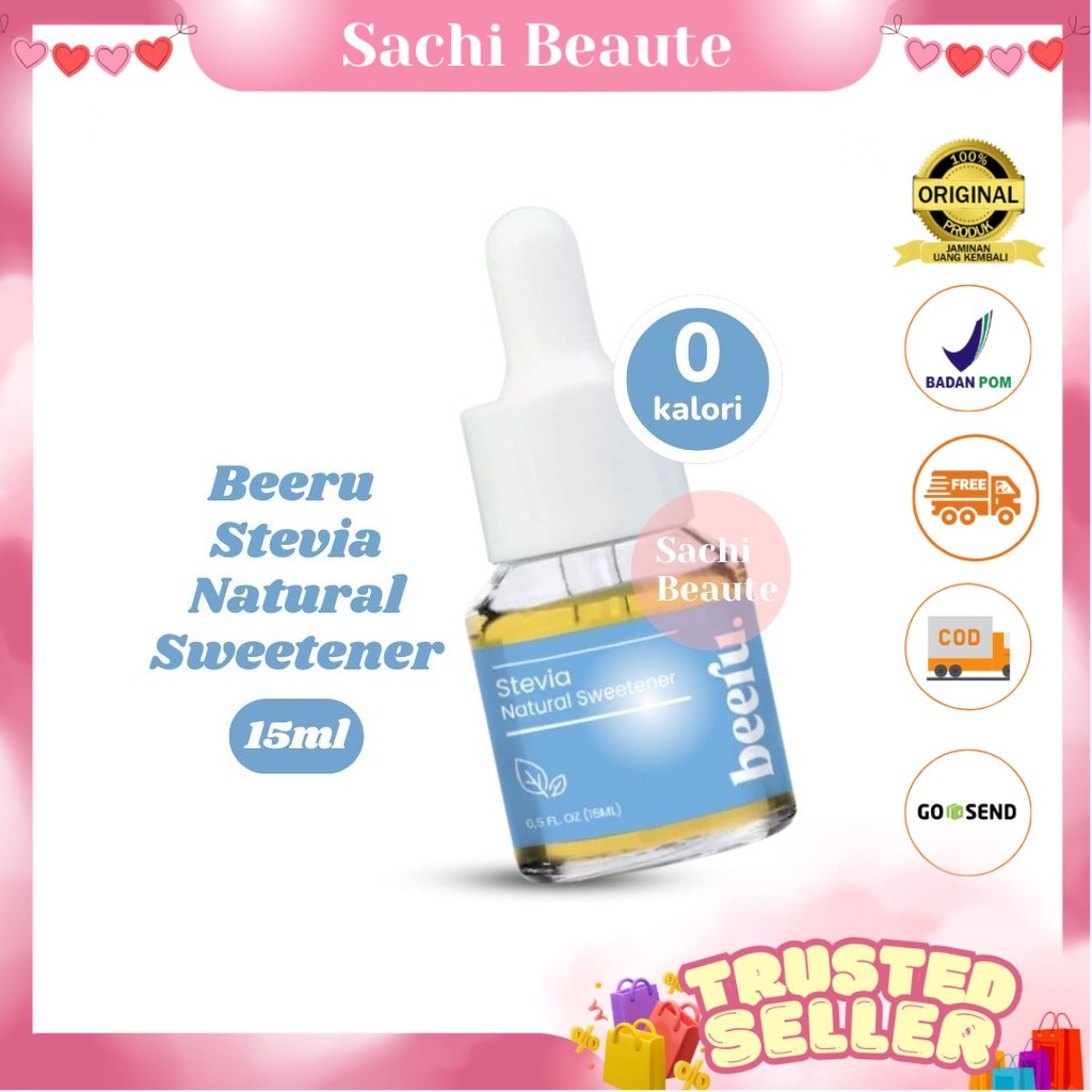 

Beeru Stevia Natural Sweetener - 15mL