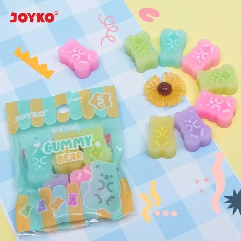 

(1 PCS) PENGHAPUS JOYKO ERT-136 GUMMY BEAR