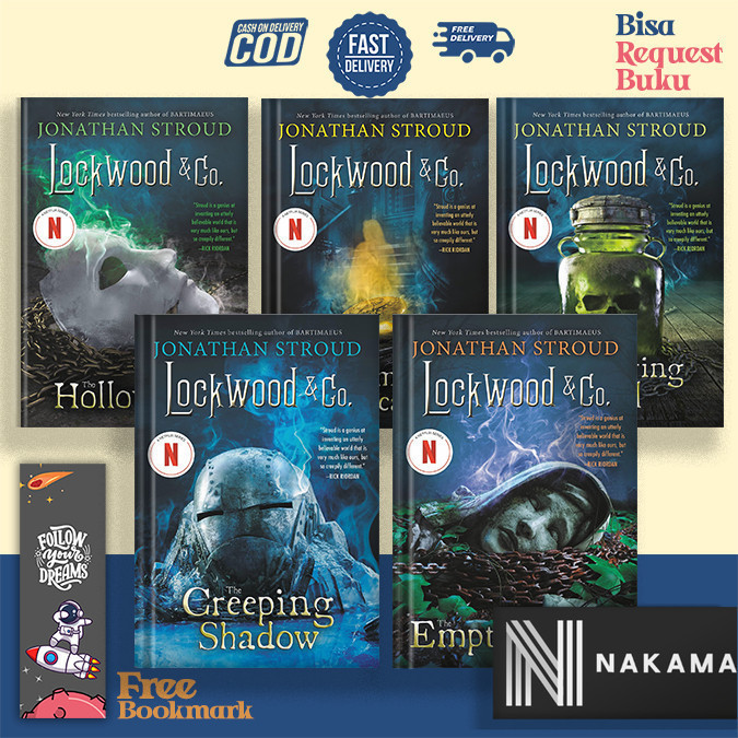 Lockwood & Co. (5 book series) by Jonathan Stroud