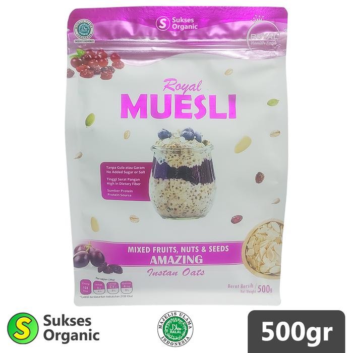 

Royal Muesli AMAZING Instant Oats 500gr
