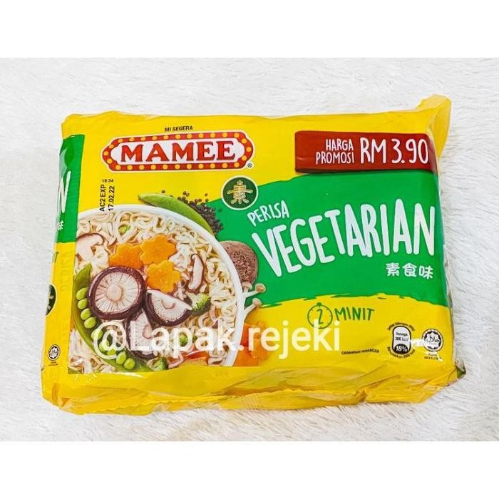 

Mamee Mie Instant isi 5 Pack Rasa Ayam / Kari / Itik / Vegetarian / Mi - Itik