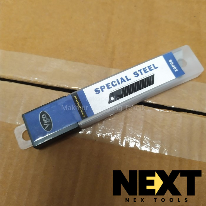 

VICO REFILL PISAU CUTTER 18MM – ISI PISAU CUTTER TAJAM & KUAT | NEXTOOLS