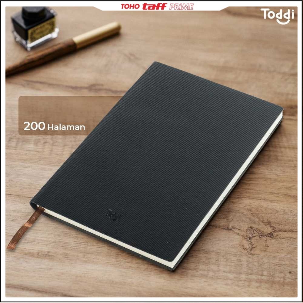 

Toddi Buku Jurnal Leather Notebook Diary 68GSM 200 Halaman Grid - TD100