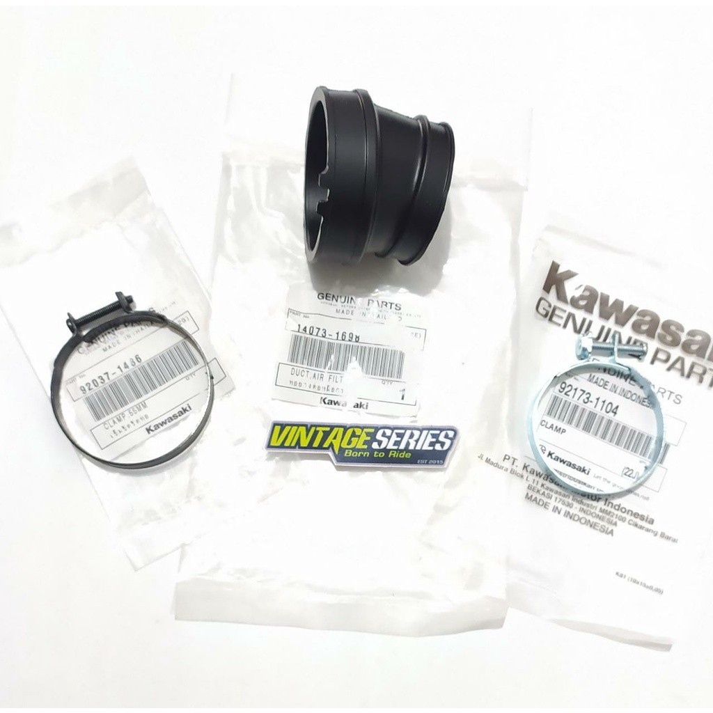 KARET FILTER NINJA RR NEW OLD KLEM FILTER NINJA RR OLD NEW KARET 14073-1698 KLEM 92173-1104 KLEM BOX