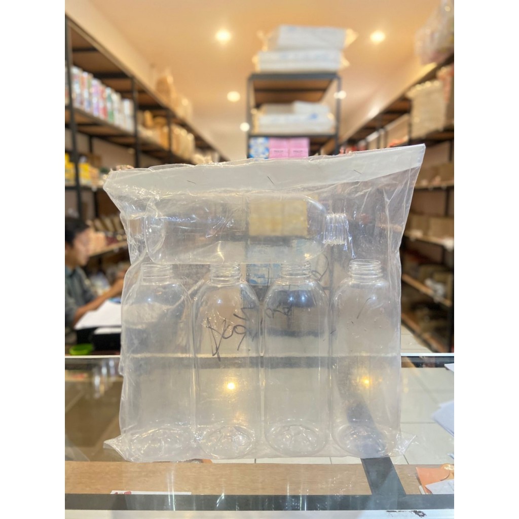 Botol Plastik 1 Liter (Per 5 pcs)