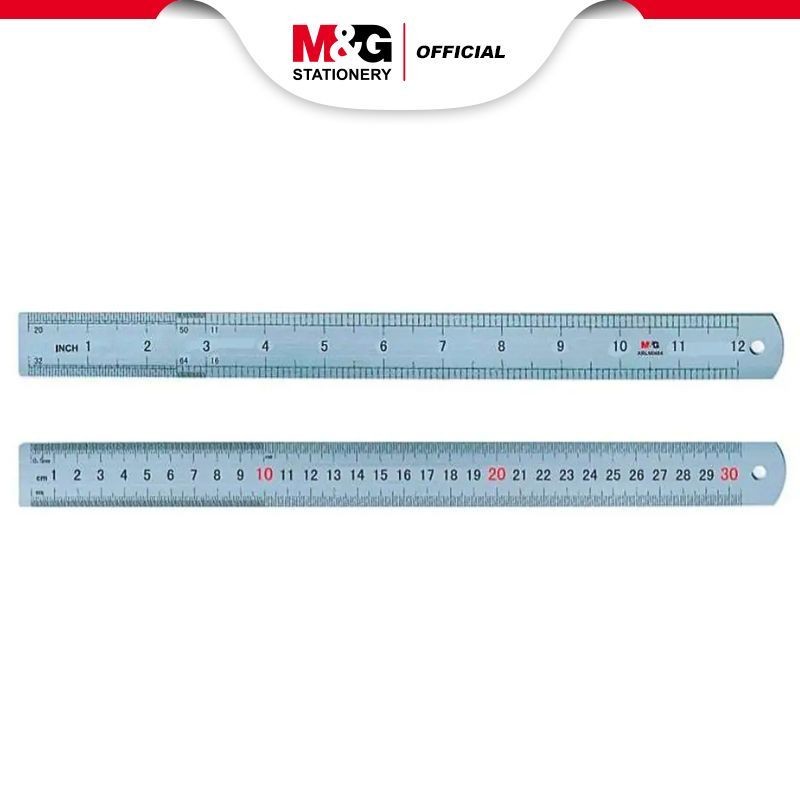 

M&G Penggaris Besi Aluminium Alloy Ruler 20 & 30 CM