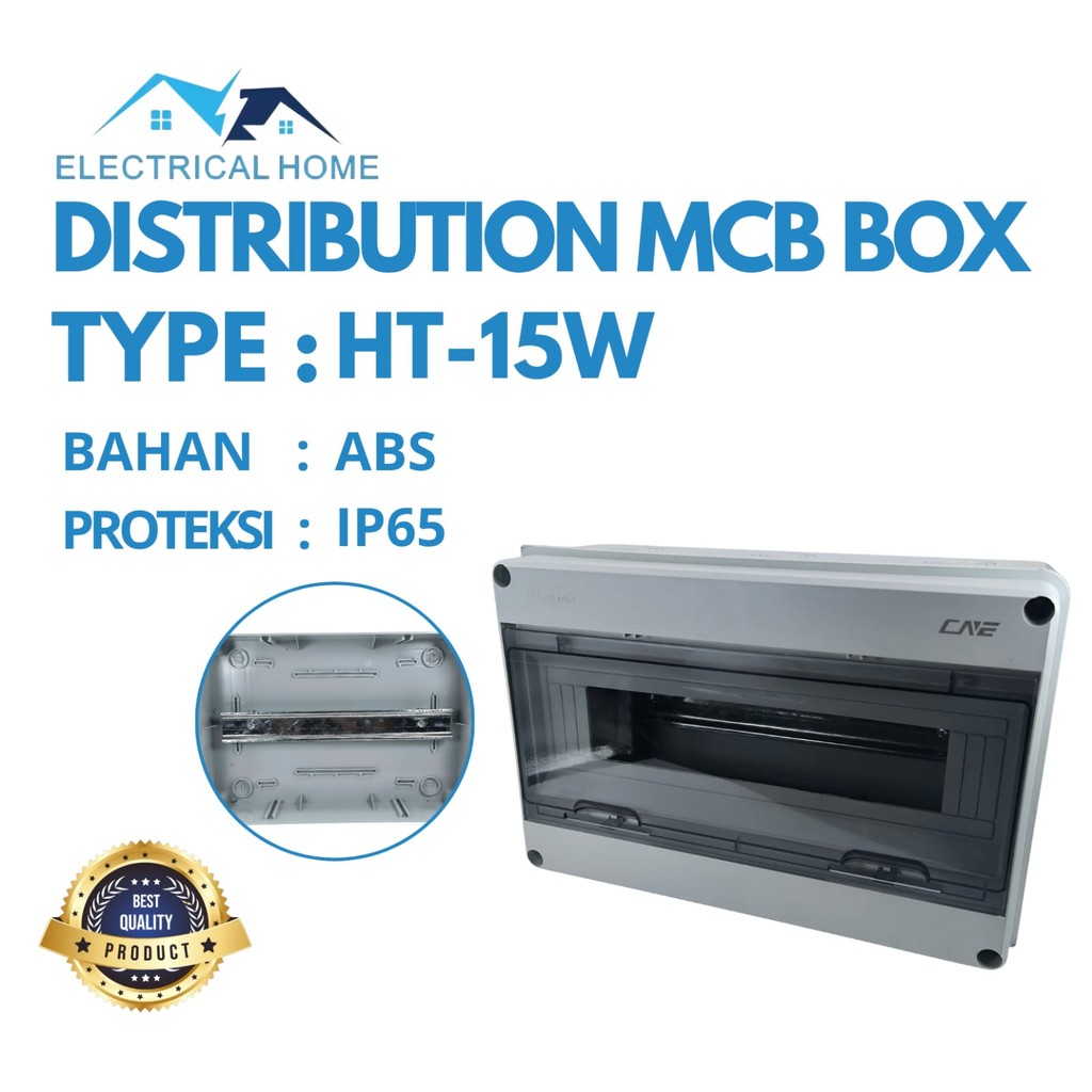 DISTRIBUTION MCB BOX  TYPE HT-15W WATERPROOF IP65