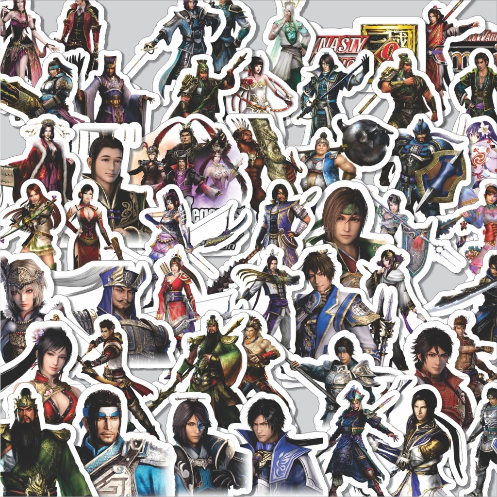 

Stiker Cutting Pack Stiker Gamae Series Dynasty Warriors Character Mix 2 Isi 100Pcs Series Aesthetic Lucu Keren Untuk Koper Bahan Vynil