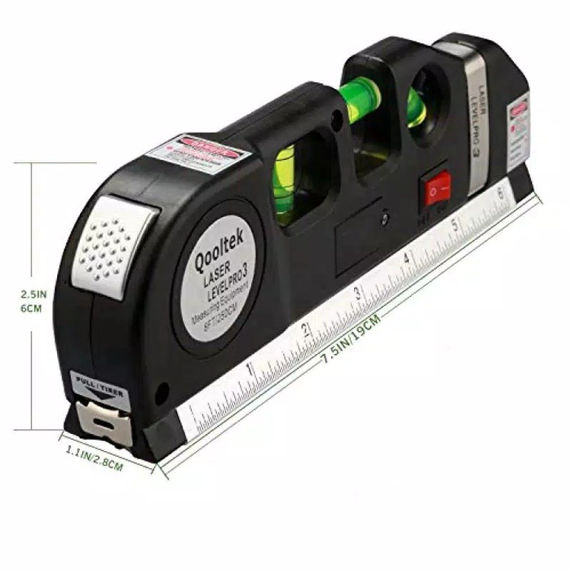 

WATERPASS Level Pro 03 FIX IT Laser Penggaris Meteran 250CM