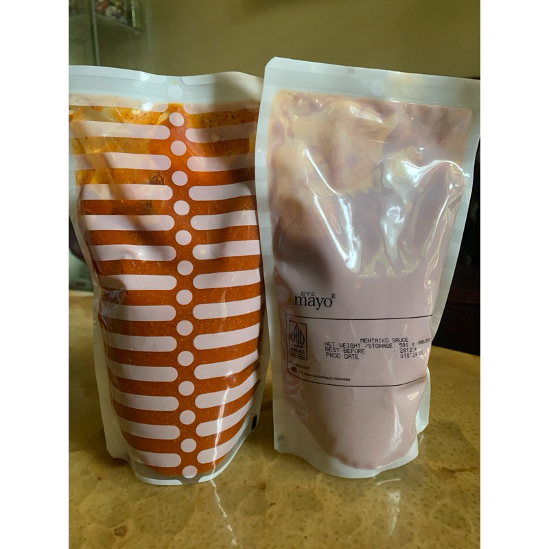 omayo mentaiko sauce halal 500gr