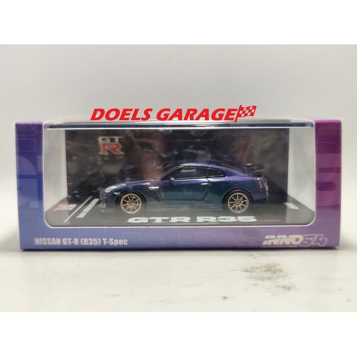 SP99.. Inno64 Nissan GTR R35 T Spec Midnight Purple Segel