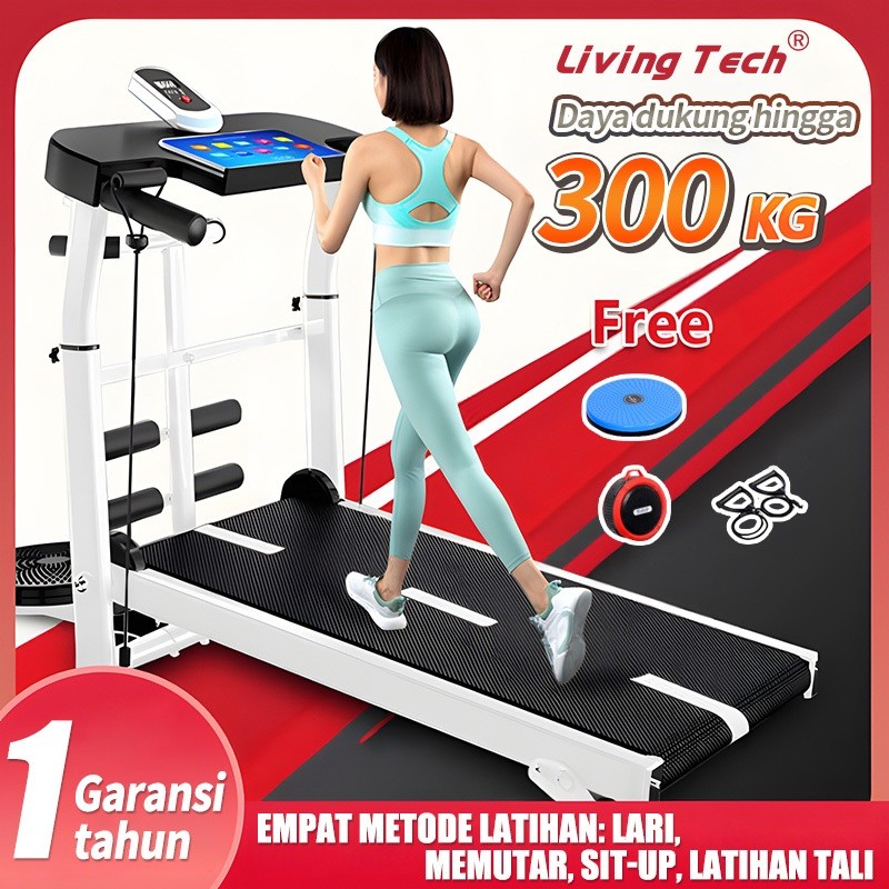 Treadmill Manual / Treadmill Manual Multifungsi / Alat Fitness Termurah