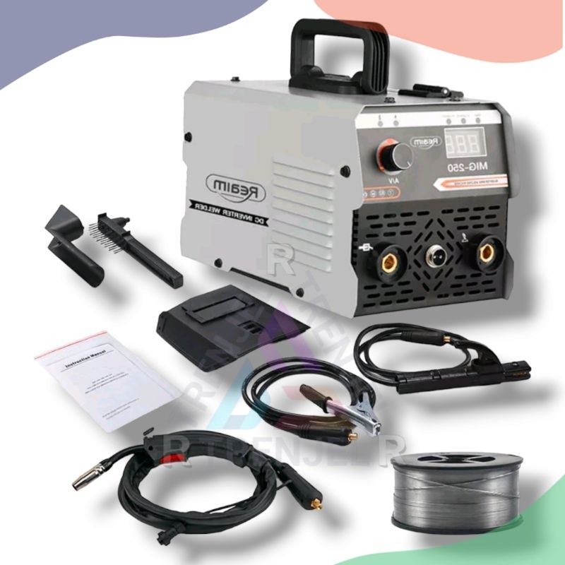 ¤ TRJLRR ¤ Mesin Las Mig 450 Watt Reaim Las Listrik MIG-250 - COD BAYAR DITEMPAT