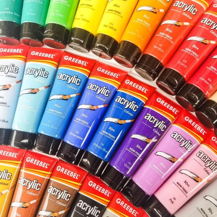 

Cat Akrilik Greebel 30ml / Greebel Acrylic Paint / Acrylic Colour - Orange Yellow