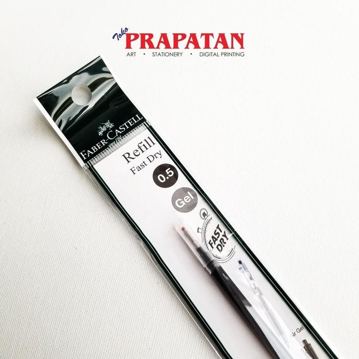 

Faber Castell Refill Gel Pen 0.5 Black 03 12 - Warna