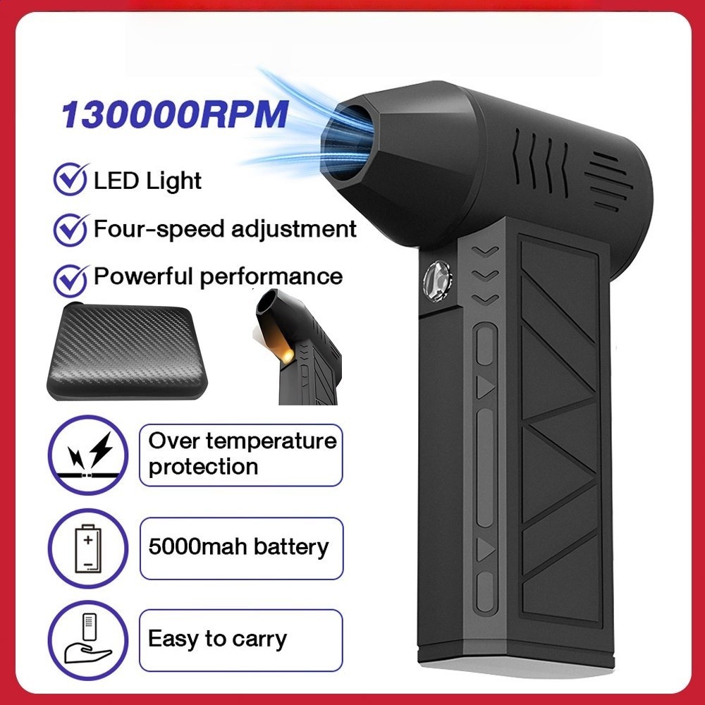 Mini Turbo Jet Fan Turbo Violent Fan Mini Jet Blower 130000 RPM Mini Jet Blower Portable Electric Ai