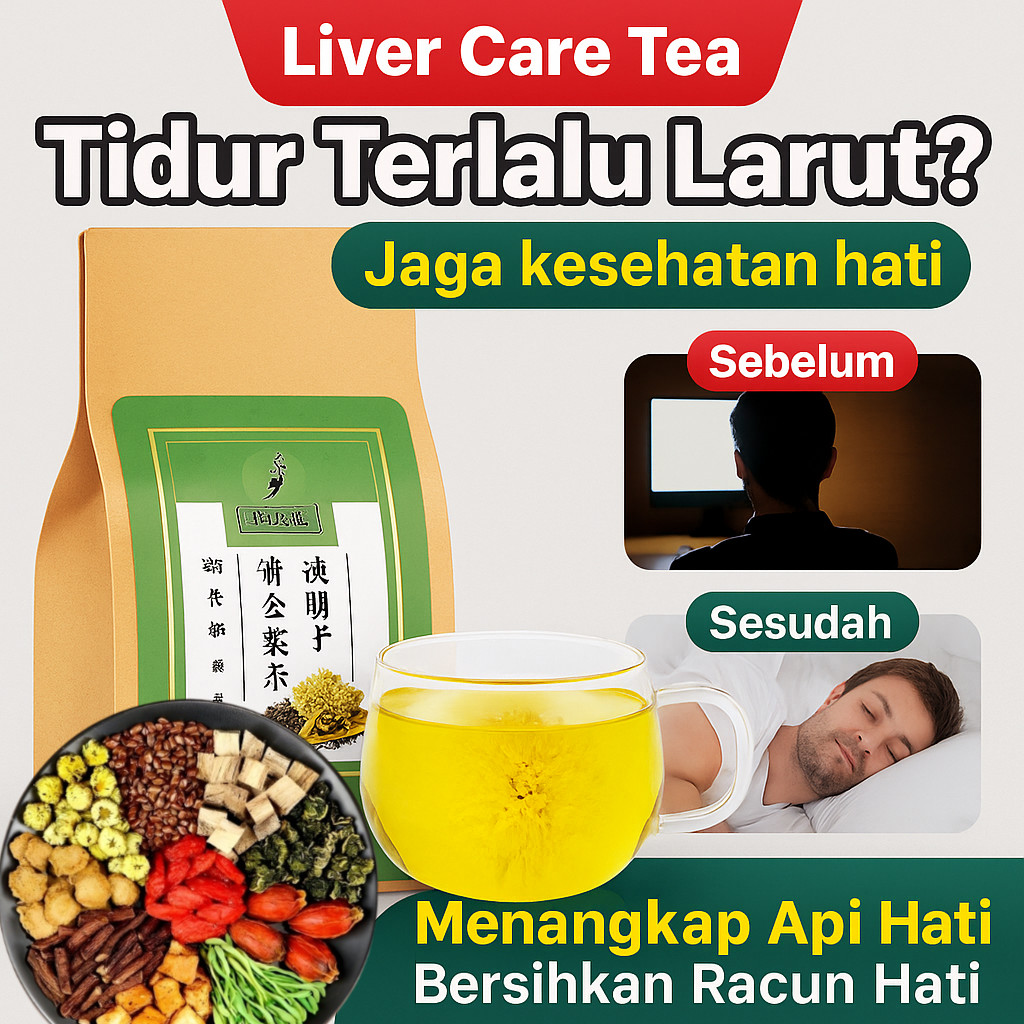 

⚡COD+Pengiriman 24 jam⚡Liver and heart protection herbal tea bags/Teh Bergizi Hati dari Biji Krisan dan Cassia/Teh Herbal Tradisional Tiongkok/Melindungi hati dan mengurangi beban jantung