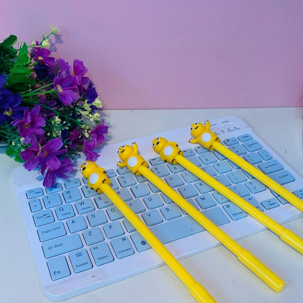 

HYPE N FANCY 1PCS PULPEN GEL DINO NAILONG PGK-1993 PEN LUCU IMUT KADO UNIK SOUVERNIR PULPEN TINTA HITAM