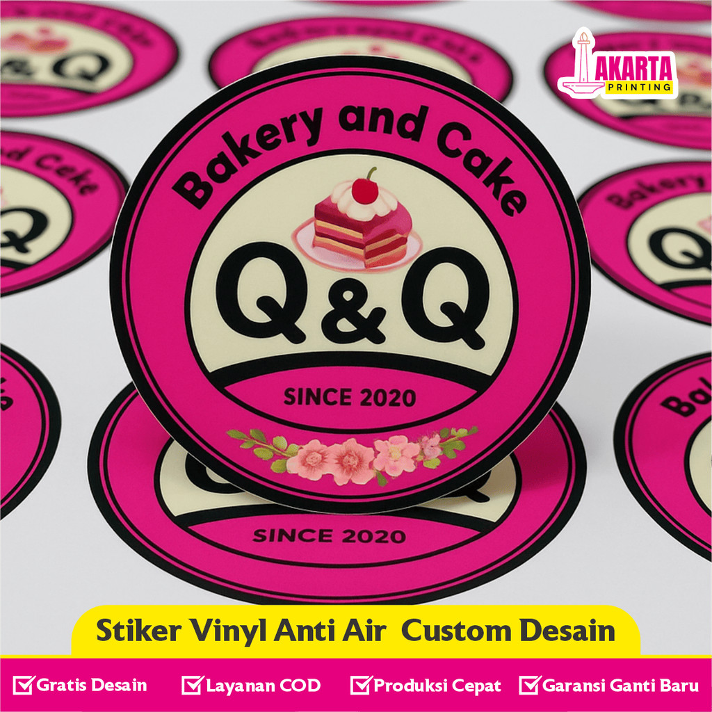 

Cetak Stiker Vinyl Anti Air Label Makanan dan Kemasan Custom Cutting Online Shop Murah