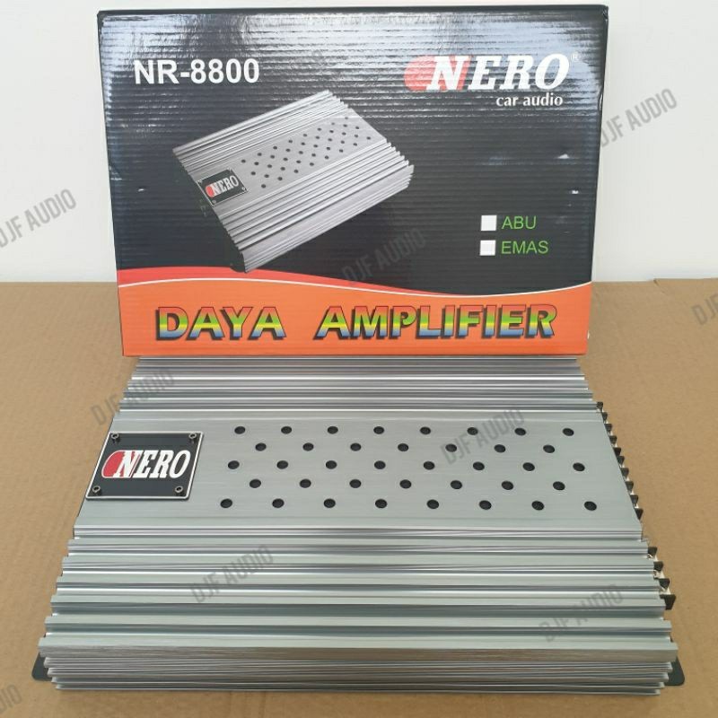 Power Nero NR-8800 - 4 Channel - NR 8800 - Power Amplifier Ampli Audio Mobil 4 Ch