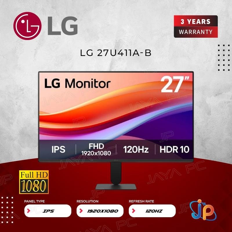 Monitor LG LED IPS 27U411A-B - Full HD 27" Inch