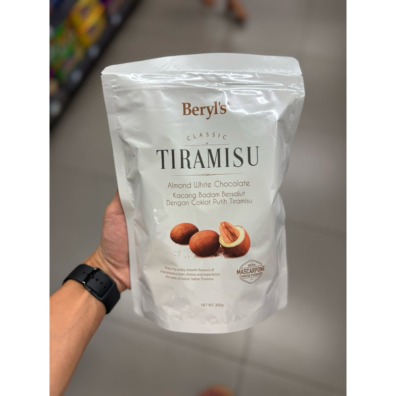 

beryls berly's classic tiramisu almond white chocolate / almond dark chocolate / almond milk chocolate 300gr