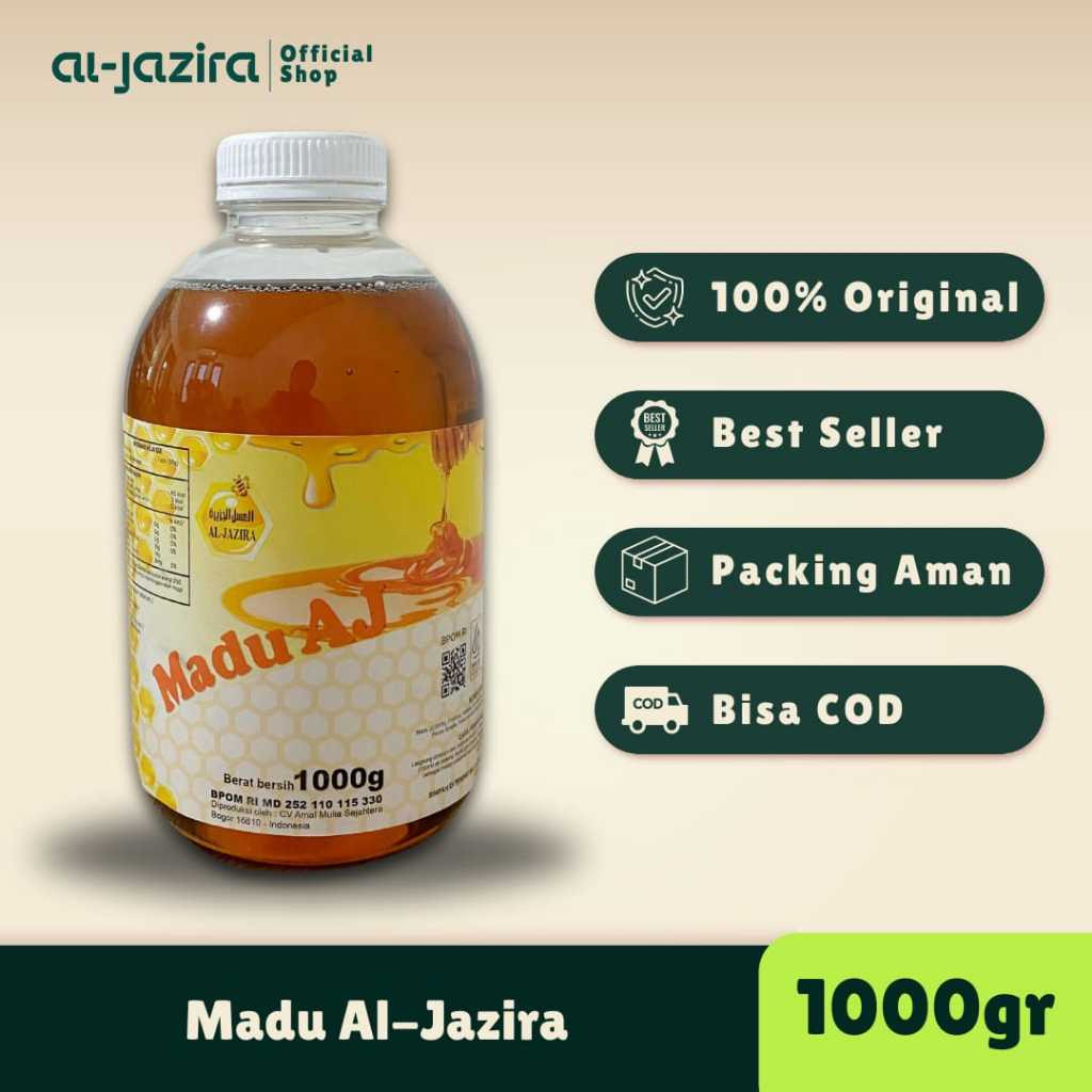 

Al-Jazira - Madu Asli Madu Multiflora Original - 1kg