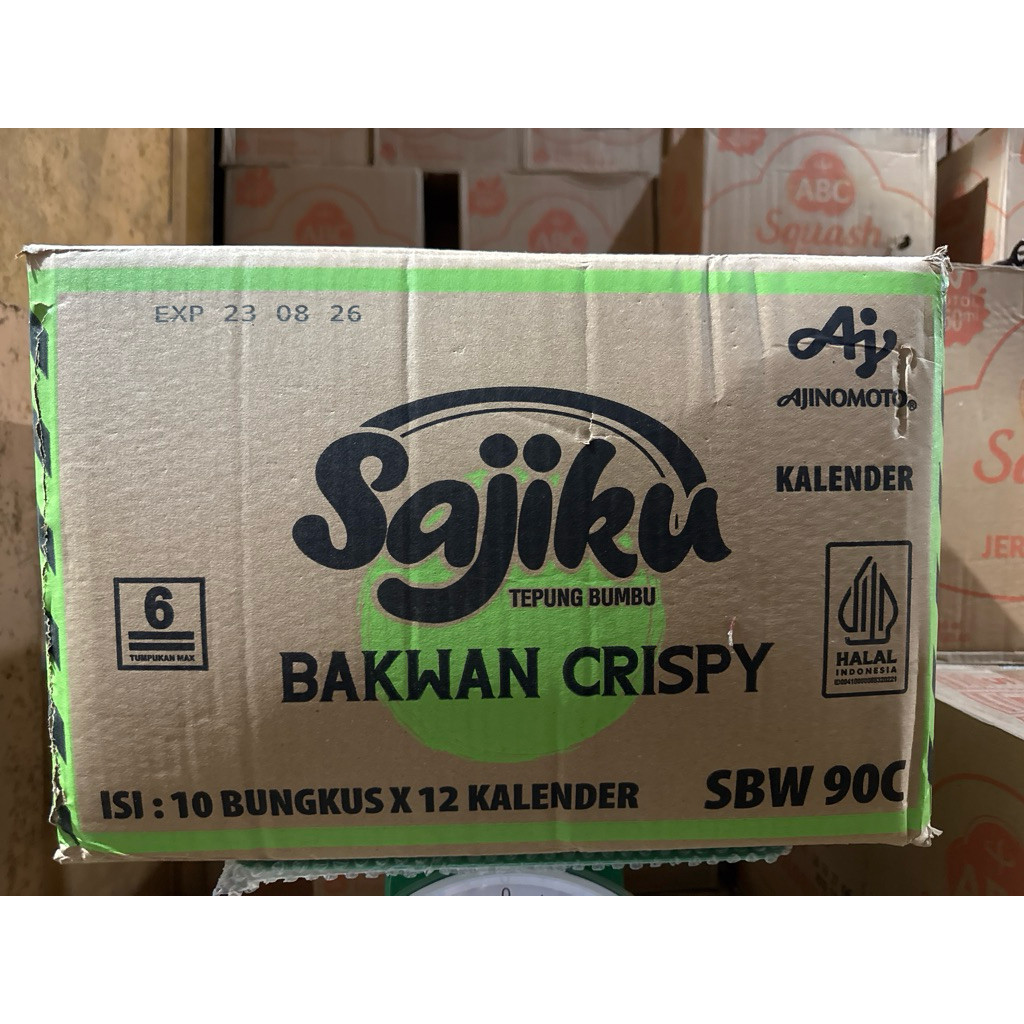 

Sajiku Bakwan crispy 90 gram @ 120 bks / 1 dus