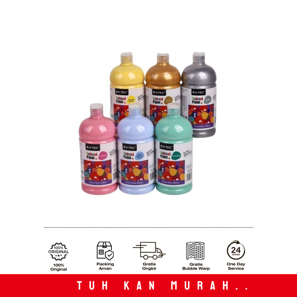 

V-TEC School Paint SCP 91000/1000ml YELLOW