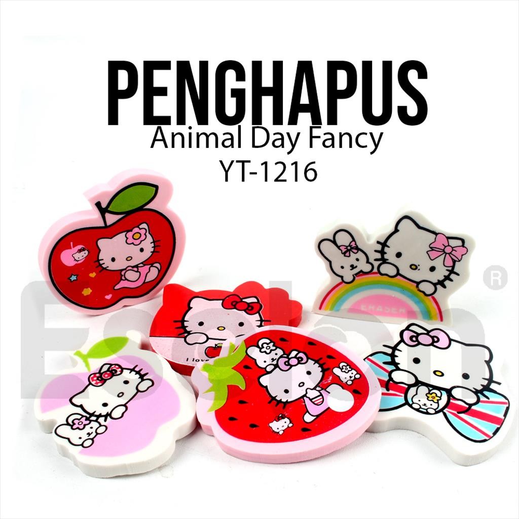 

♚1buah Penghapus Hello Kitty 1005 / 1pc Penghapus Fancy Karakter♚