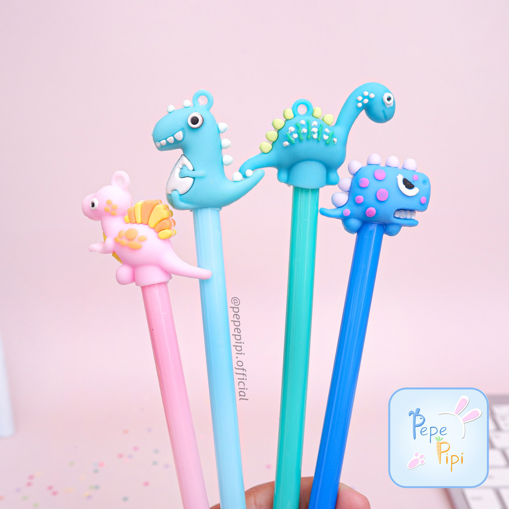 

Pena Gel Dinosaurus Series Bolpoin Pen Bolpen Gelpen Karakter Dino