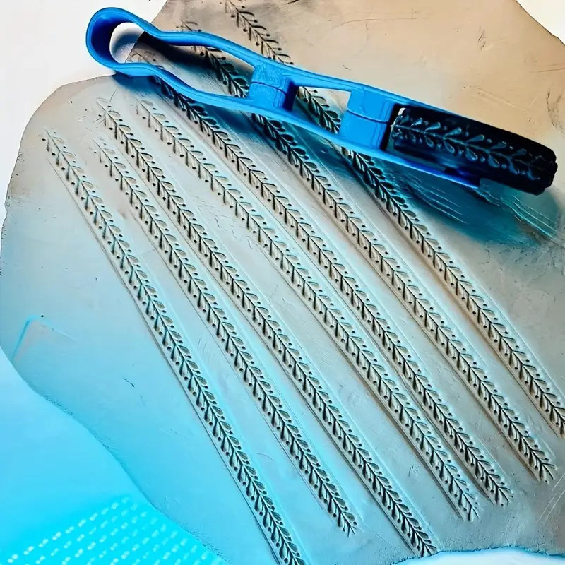 

Egyptian-Inspired Relief Rolling Tool Clay Texture Wheel Clay Stamp Roller Pottery Making Tools DIY Handcrafts, Arts & Crafts