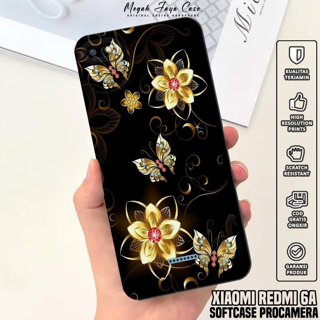 Case Hp Xiaomi Redmi 6A - Softcase Xiaomi Redmi 6A Motif KP - Casing Hp Xiaomi Redmi 6A - Silikon Hp