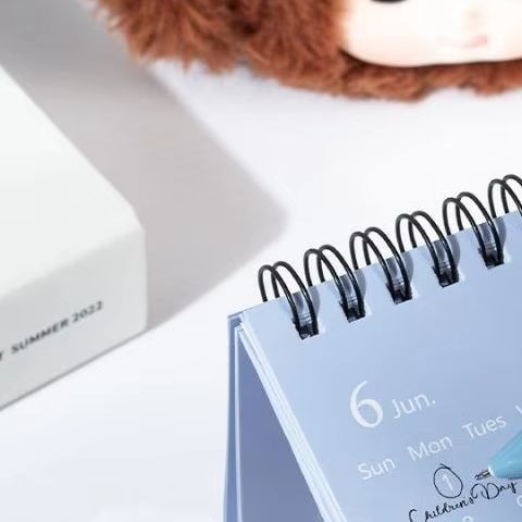 

2026 Small Standing Flip Weekly Calendar Creative Coil Calendar Planner For Daily Schedule Planning