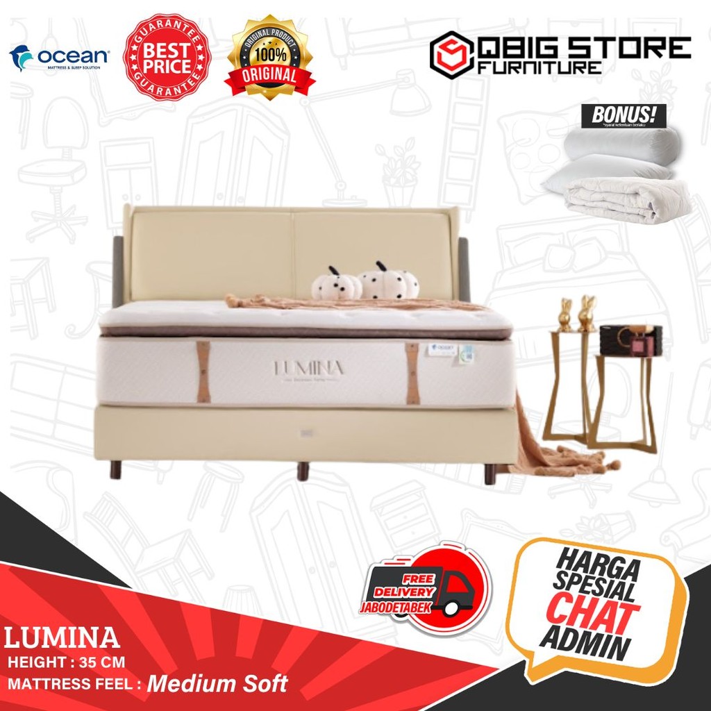 Kasur Springbed Ocean Lumina Spring bed matras