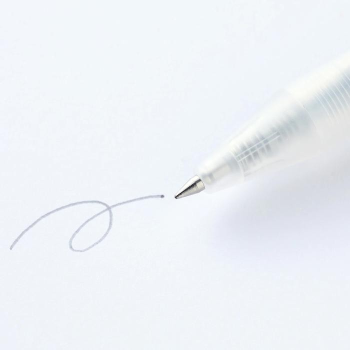 

Muji Knock Type Gel Ink Pen 0.5mm Pulpen Original Muji - Black