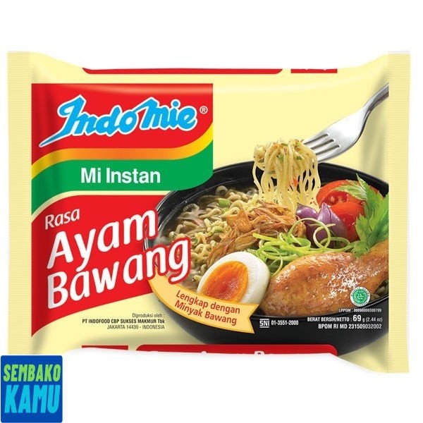 

Indomie Mie Kuah Ayam Bawang 69 gr
