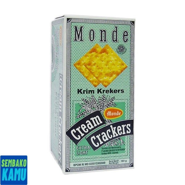 

Monde Biscuit Cream Crackers Doos 180 gr - Biskuit