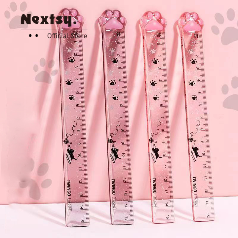 

Nextsy Penggaris Cakar Kucing Lucu Untuk Anak-Anak Dan Siswa 15 CM
