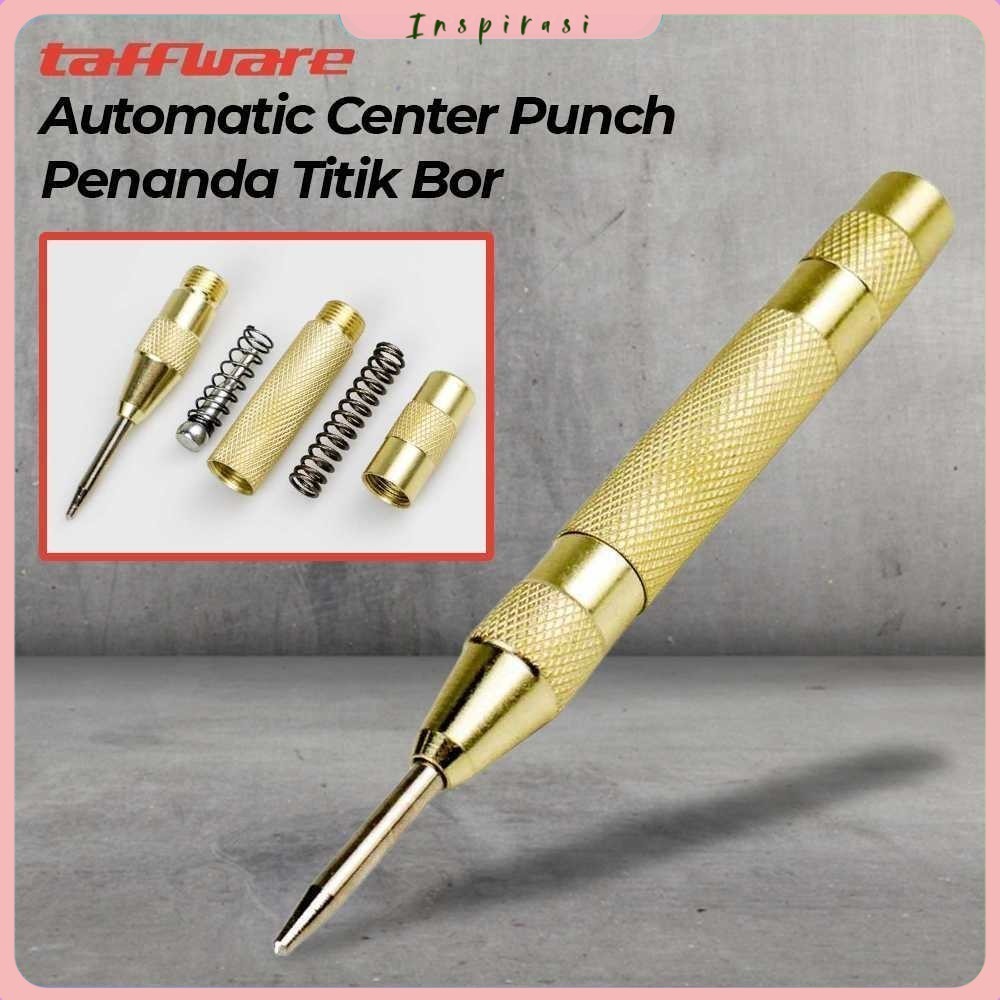

Taffware Automatic Center Punch Penanda Titik Bor