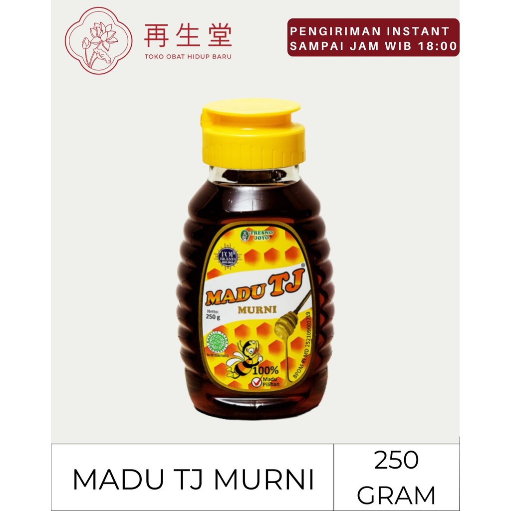 

MADU TJ MURNI | 250 GR | 100% MADU ASLI