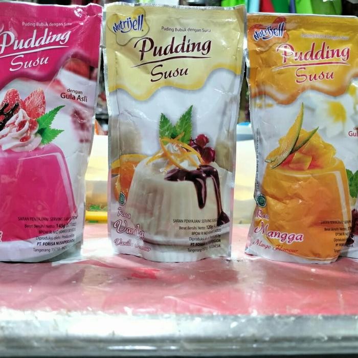 

PROMO! puding susu rasa buah nutrijell